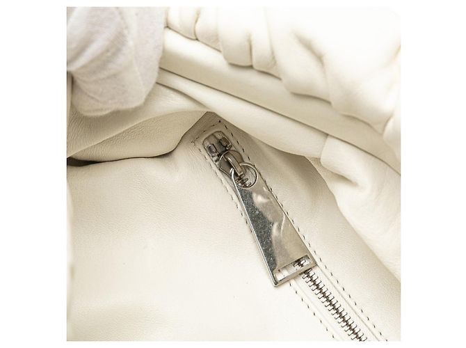 Bottega Veneta The Body Pouch Bianco - vista 7