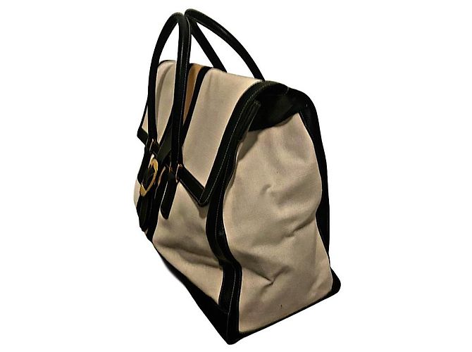 Sac de voyage Gucci Tom Ford Web à rayures blanc - vue 3