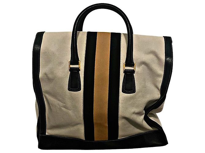 Sac de voyage Gucci Tom Ford Web à rayures blanc - vue 4