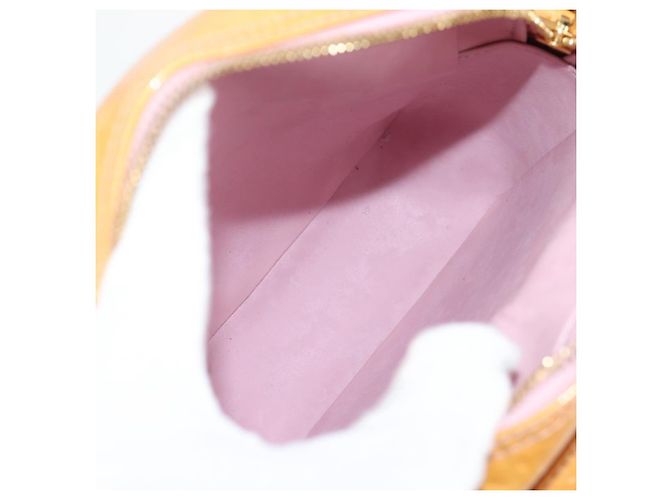 Borsa Wooster Monogram Vernis Louis Vuitton Beige - vista 5