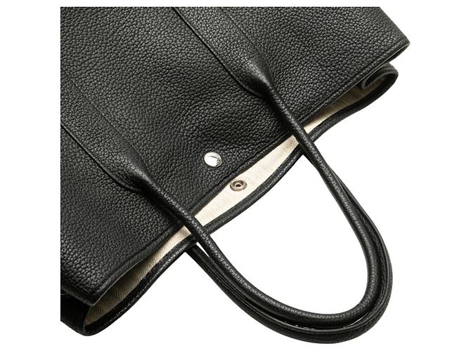 Borsa Tote Garden Party PM di Hermès Nero - vista 5