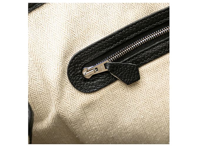 Borsa Tote Garden Party PM di Hermès Nero - vista 7