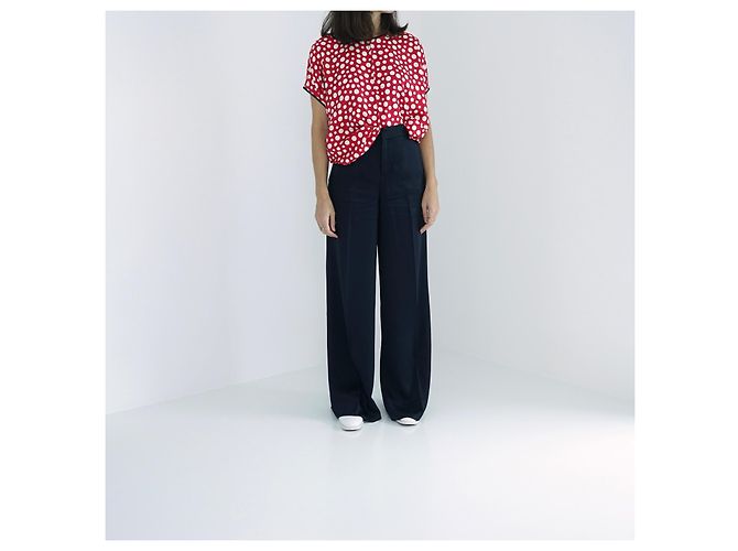 Blusa de edición limitada Louis Vuitton x Yayoi Kusama Negro Blanco Roja - vista 2