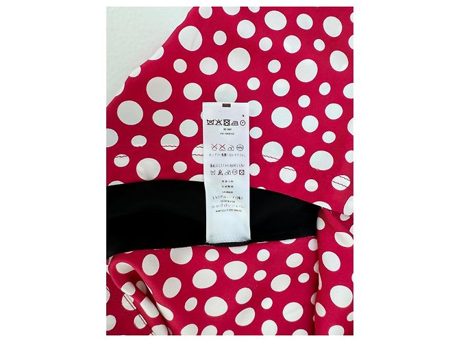 Blusa de edición limitada Louis Vuitton x Yayoi Kusama Negro Blanco Roja - vista 6