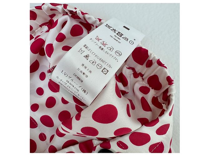 Pantalones de edición limitada Louis Vuitton x Yayoi Kusama Blanco Roja - vista 6