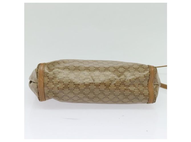 Céline Borsa a Spalla Celine Macadam in Pelle PVC Beige - vista 5