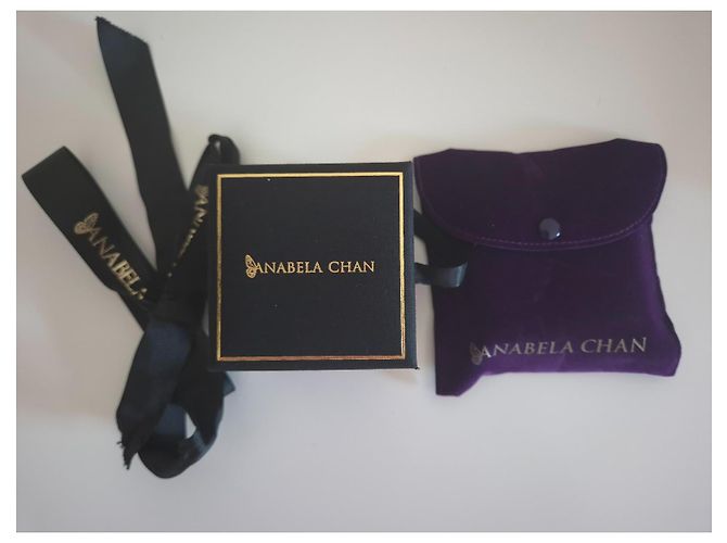 Autre Marque Orecchini Calla Lily Canary di Anabela Chan Bianco D'oro - vista 3