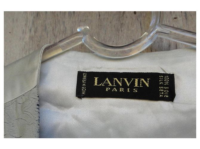 Colete Lanvin de seda cinza - vista 2