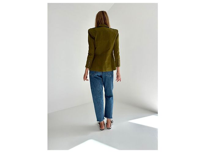Balmain Militärjacke Khaki - Ansicht 11