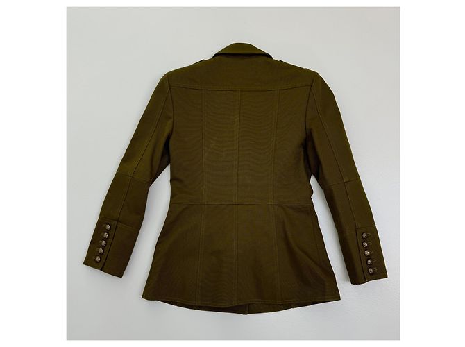 Balmain Militärjacke Khaki - Ansicht 4