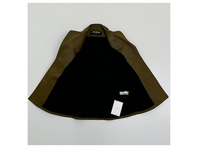 Balmain Militärjacke Khaki - Ansicht 5