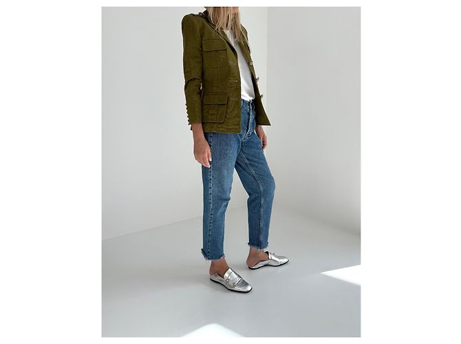 Balmain Militärjacke Khaki - Ansicht 6