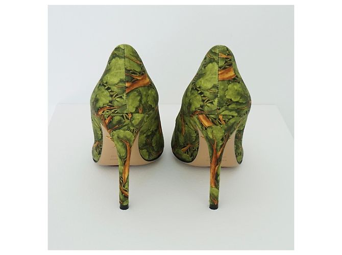 Pumps Bear Necessities di Charlotte Olympia Multicolore Verde - vista 5