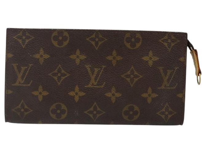 Bucket LOUIS VUITTON Monogramma Secchiello GM Pochette Accessorio LV Auth am9082 - vista 13