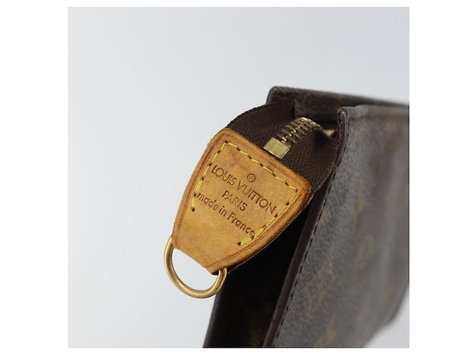 Bucket LOUIS VUITTON Monogramma Secchiello GM Pochette Accessorio LV Auth am9082 - vista 8
