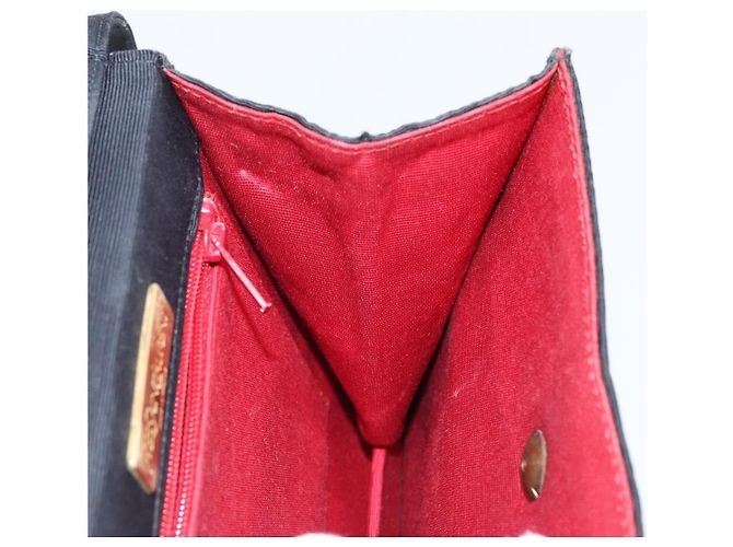 Borsa a Spalla in Tela Nera e Dorata Auth BA6269 di SAINT LAURENT Nero D'oro - vista 18