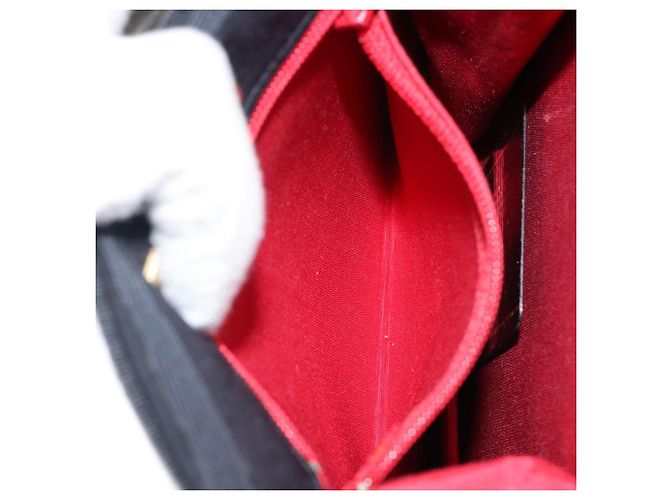 Borsa a Spalla in Tela Nera e Dorata Auth BA6269 di SAINT LAURENT Nero D'oro - vista 20