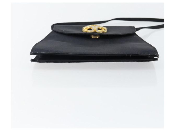 Borsa a Spalla in Tela Nera e Dorata Auth BA6269 di SAINT LAURENT Nero D'oro - vista 9