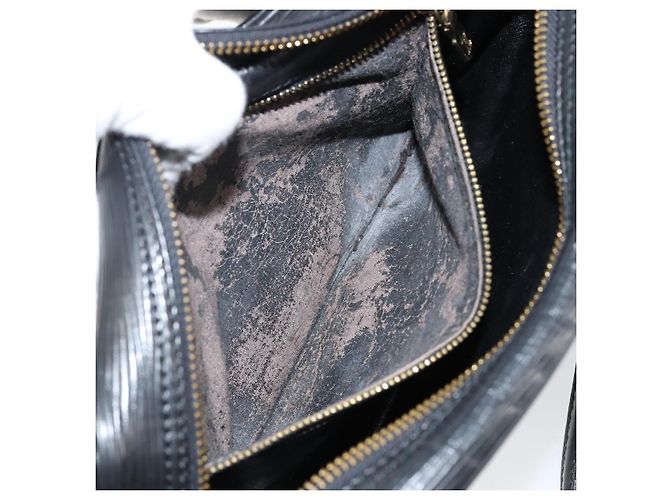 LOUIS VUITTON Borsa a Spalla Epi Trocadero 23 Nera M52302 LV Auth 143464 Nero - vista 11