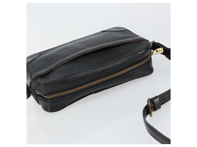 LOUIS VUITTON Borsa a Spalla Epi Trocadero 23 Nera M52302 LV Auth 143464 Nero - vista 6