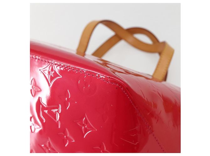 LOUIS VUITTON Borsa a Mano Monogram Vernis Bellevue PM Rose Pop M93669 Auth 143327 Rosa - vista 17