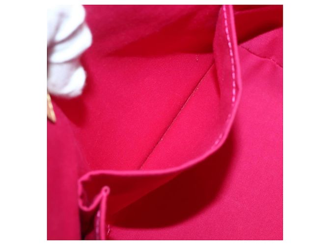 LOUIS VUITTON Borsa a Mano Monogram Vernis Bellevue PM Rose Pop M93669 Auth 143327 Rosa - vista 24
