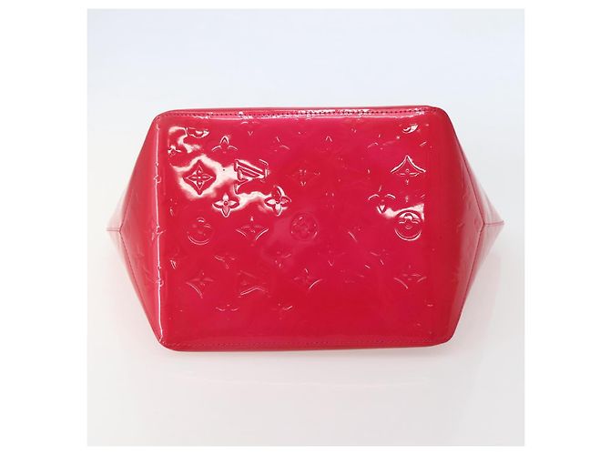 LOUIS VUITTON Borsa a Mano Monogram Vernis Bellevue PM Rose Pop M93669 Auth 143327 Rosa - vista 7