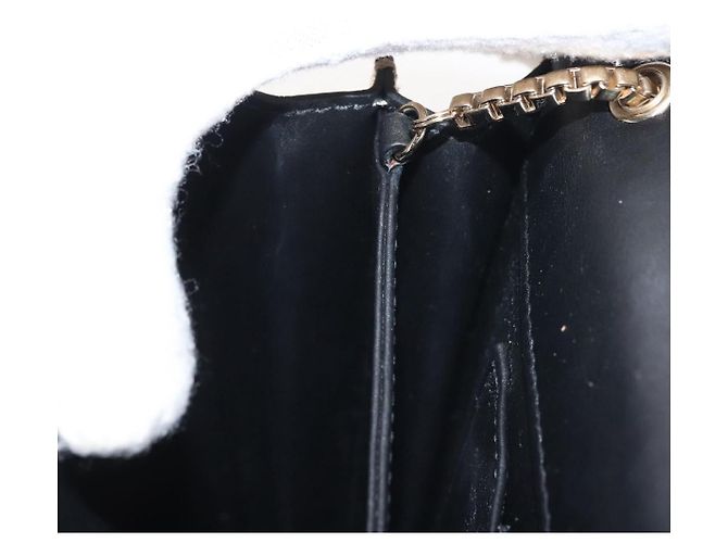 Borsa a spalla in pelle Gancini Chain di Salvatore Ferragamo, oro, Auth 142823 - vista 19