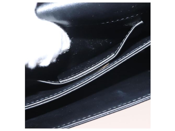 Borsa a spalla in pelle Gancini Chain di Salvatore Ferragamo, oro, Auth 142823 - vista 20