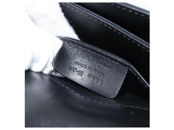 Borsa a spalla in pelle Gancini Chain di Salvatore Ferragamo, oro, Auth 142823 - vista 21