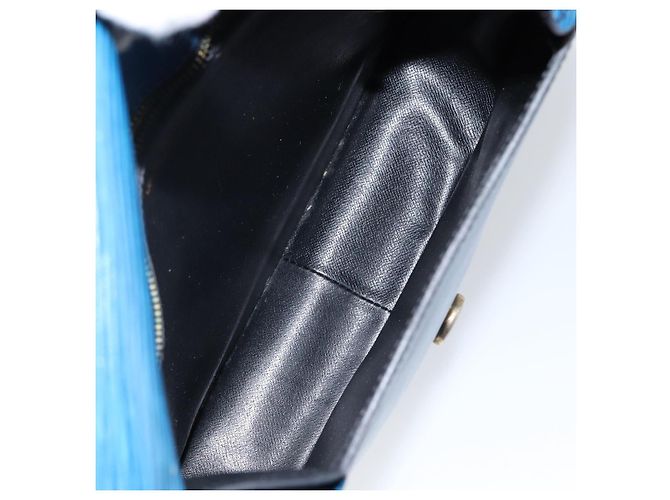LOUIS VUITTON Borsa a Spalla Epi Saint Cloud GM Blu Toledo M52195 LV Auth 143463 - vista 19