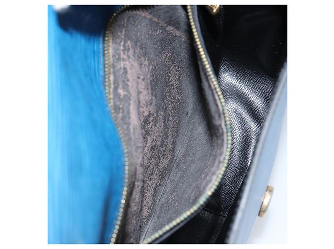 LOUIS VUITTON Borsa a Spalla Epi Saint Cloud GM Blu Toledo M52195 LV Auth 143463 - vista 23