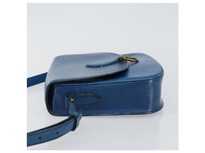 LOUIS VUITTON Borsa a Spalla Epi Saint Cloud GM Blu Toledo M52195 LV Auth 143463 - vista 5