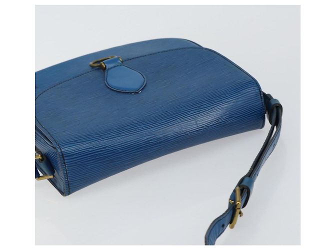 LOUIS VUITTON Borsa a Spalla Epi Saint Cloud GM Blu Toledo M52195 LV Auth 143463 - vista 6