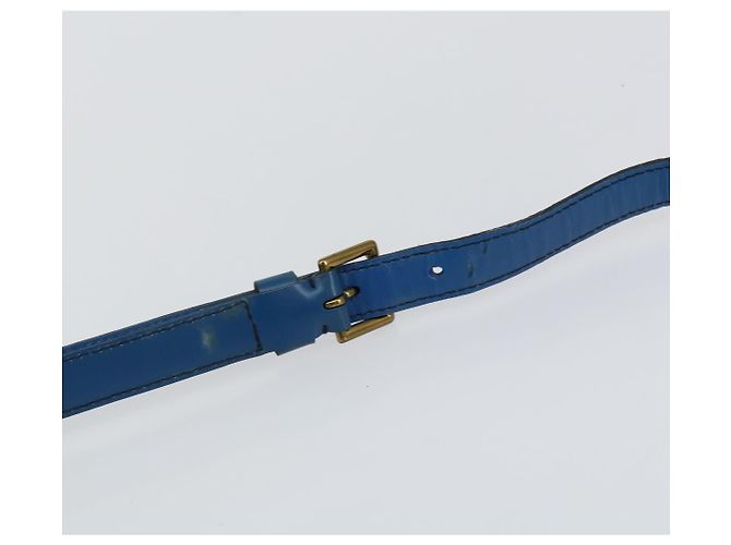 LOUIS VUITTON Borsa a Spalla Epi Saint Cloud GM Blu Toledo M52195 LV Auth 143463 - vista 8