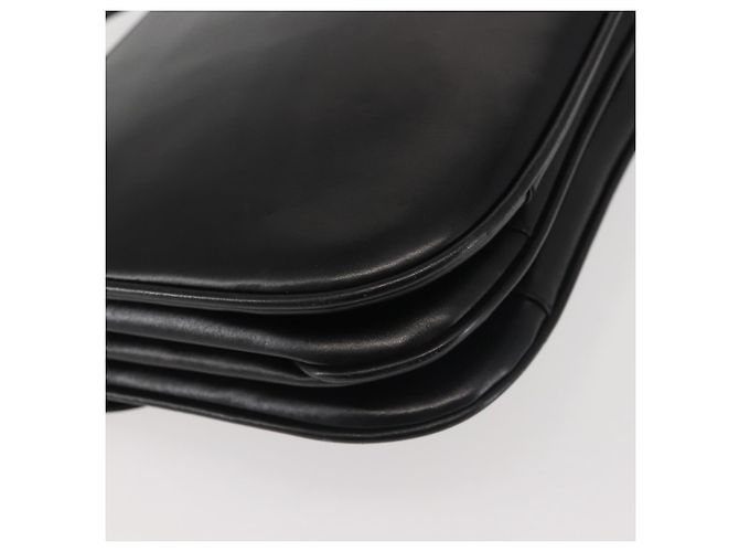 BALLY Borsa a Spalla in Pelle Nera e Oro Auth BA4806 Nero D'oro - vista 15