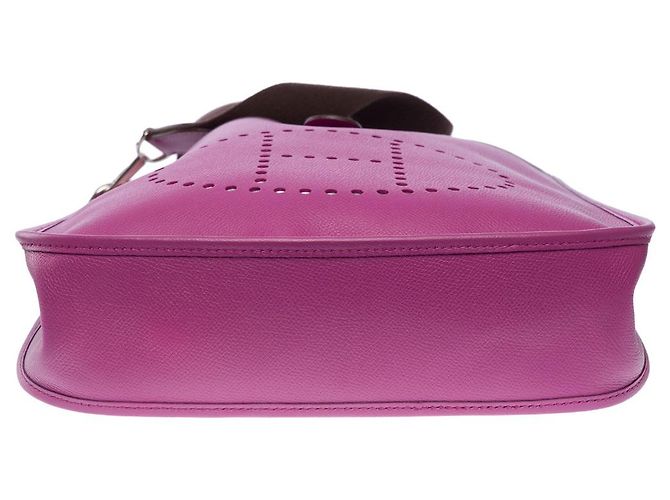 Hermès Borsa HERMES Evelyne in Pelle Viola - 102326 Porpora - vista 11