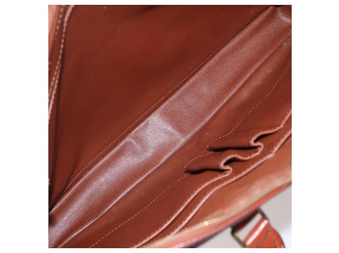 LOUIS VUITTON Epi Porta Documenti da Viaggio Borsa Business Marrone M54478 Auth 144060 - vista 10
