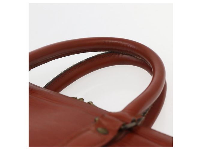 LOUIS VUITTON Epi Porta Documenti da Viaggio Borsa Business Marrone M54478 Auth 144060 - vista 14