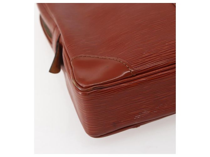LOUIS VUITTON Epi Porta Documenti da Viaggio Borsa Business Marrone M54478 Auth 144060 - vista 15