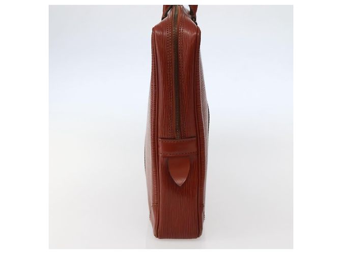LOUIS VUITTON Epi Porta Documenti da Viaggio Borsa Business Marrone M54478 Auth 144060 - vista 3