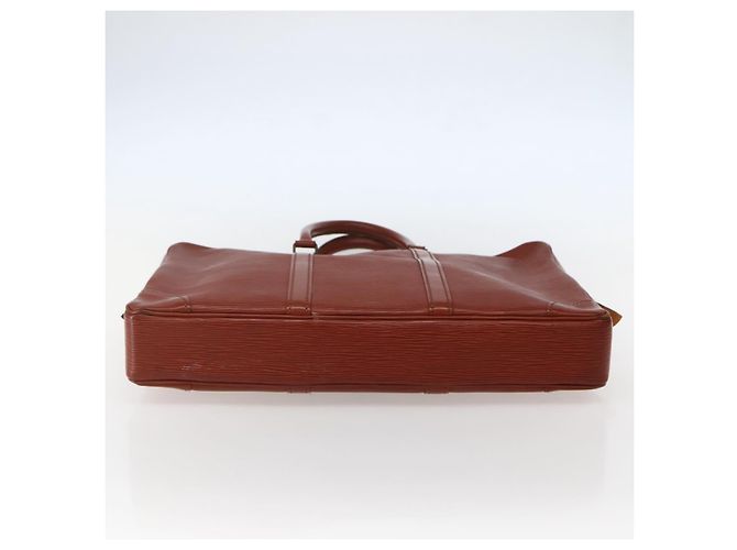 LOUIS VUITTON Epi Porta Documenti da Viaggio Borsa Business Marrone M54478 Auth 144060 - vista 5