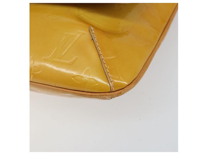 LOUIS VUITTON Borsa Thompson Street Monogram Vernis Beige M91301 LV Auth 143121 - vista 10