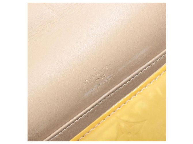 LOUIS VUITTON Borsa Thompson Street Monogram Vernis Beige M91301 LV Auth 143121 - vista 15