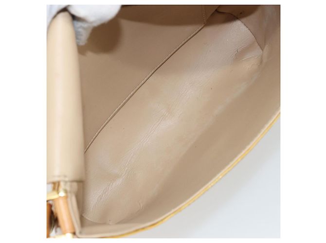 LOUIS VUITTON Borsa Thompson Street Monogram Vernis Beige M91301 LV Auth 143121 - vista 16