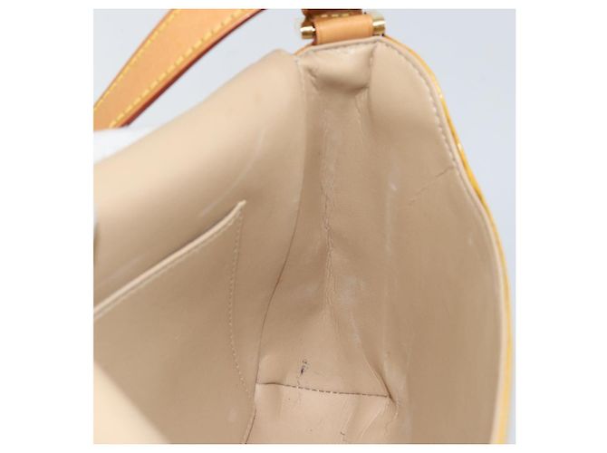 LOUIS VUITTON Borsa Thompson Street Monogram Vernis Beige M91301 LV Auth 143121 - vista 17