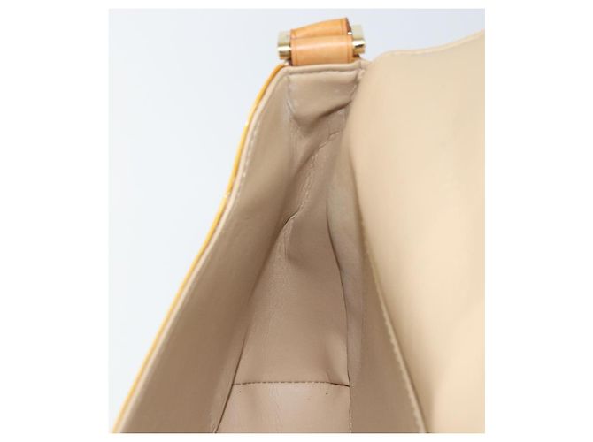 LOUIS VUITTON Borsa Thompson Street Monogram Vernis Beige M91301 LV Auth 143121 - vista 18