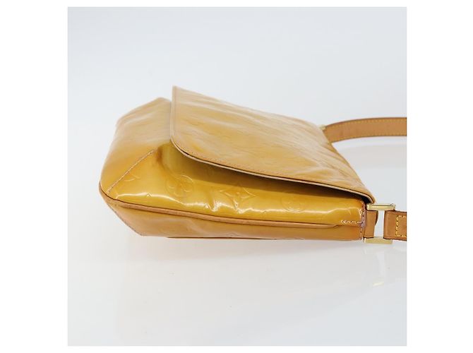 LOUIS VUITTON Borsa Thompson Street Monogram Vernis Beige M91301 LV Auth 143121 - vista 4
