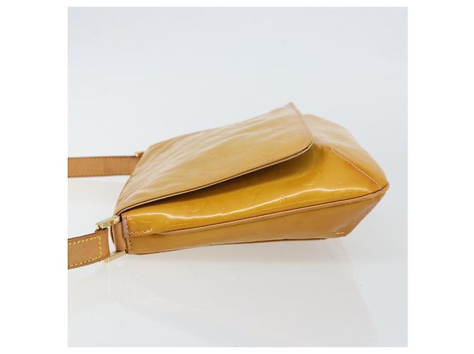 LOUIS VUITTON Borsa Thompson Street Monogram Vernis Beige M91301 LV Auth 143121 - vista 5