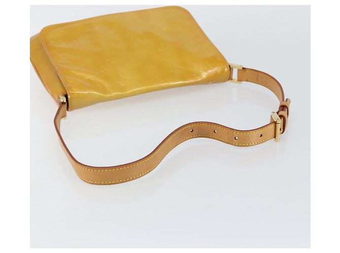 LOUIS VUITTON Borsa Thompson Street Monogram Vernis Beige M91301 LV Auth 143121 - vista 7